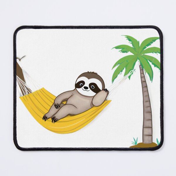 Item preview, Sleepy Numb Stupid Sloth in Hammock designed and sold by omerfdln34.