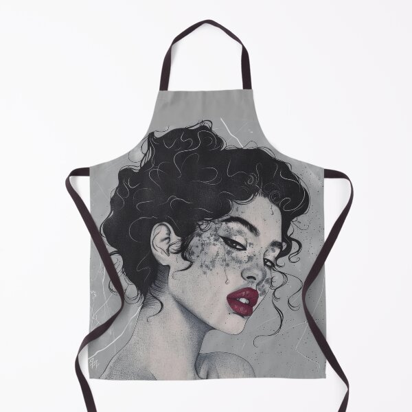 Item preview, Sensual girl portrait, sketch drawing designed and sold by PSYNOVA.