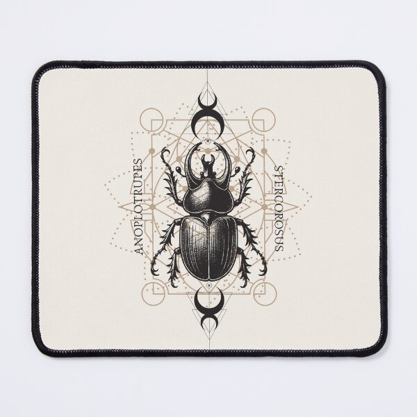 Item preview, Sacred Geometry celestial insect stag beetle latin name  designed and sold by MonochromeEcho.