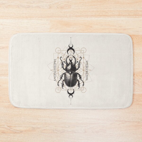 Item preview, Sacred Geometry celestial insect stag beetle latin name  designed and sold by MonochromeEcho.