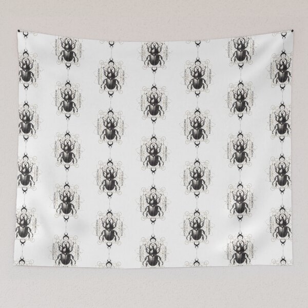 Item preview, Sacred Geometry celestial insect stag beetle latin name  designed and sold by MonochromeEcho.