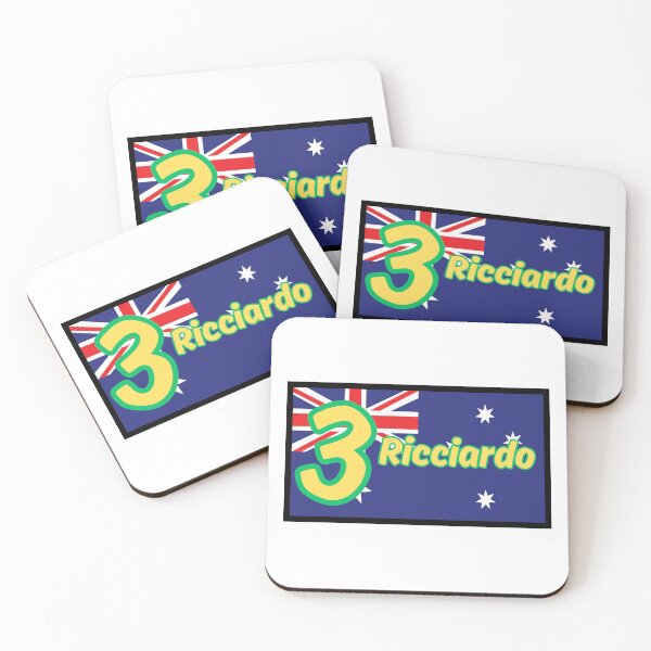Item preview, Daniel Ricciardo Australia Flag designed and sold by archiewildsbull.
