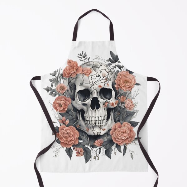 Item preview, Floral Skeleton -- Spring Fashion Tee designed and sold by Ayman Toumarti.