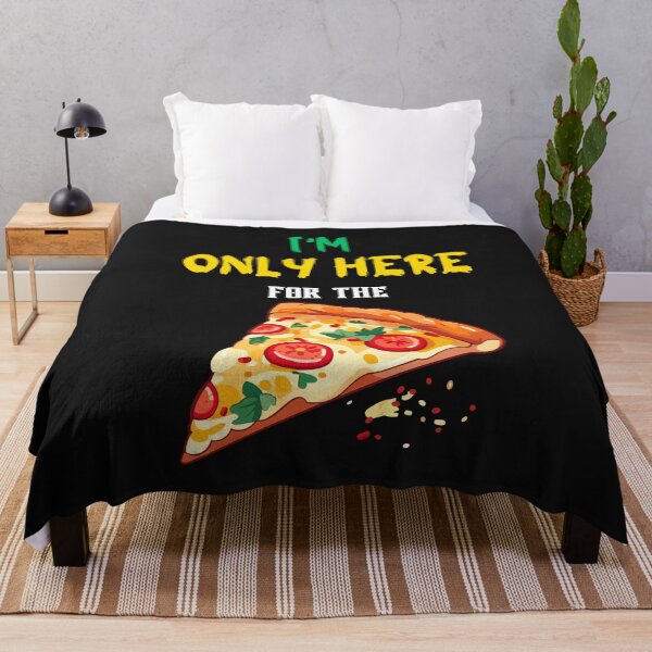 Item preview, "I'M only here for the pizza.", , Funny Pizza Lover, Foodie Gift, Graphic Pizza designed and sold by Right-UR.