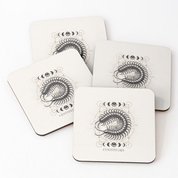 Item preview, Sacred Geometry celestial insect centipede designed and sold by MonochromeEcho.