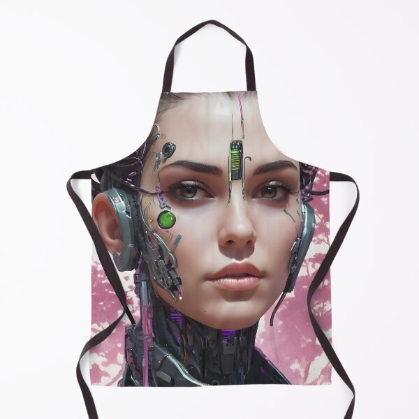 Item preview, Cyberpunk Female Portrait (Spring Theme) designed and sold by papi1998.