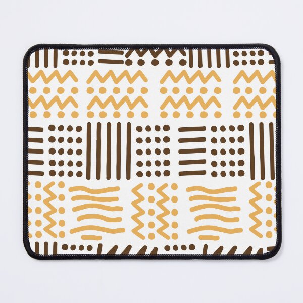 Item preview, African Deco Bogolan Fabric Design designed and sold by Wolagno.