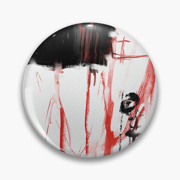 Item preview, Black And Red Abstract Art designed and sold by corexxo.
