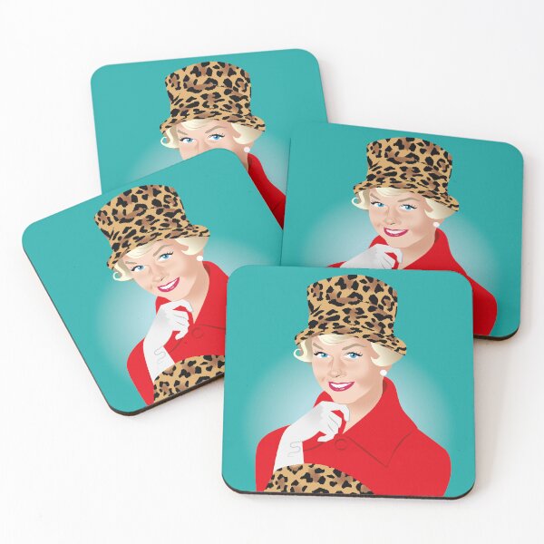 Item preview, Lady in leopard print hat designed and sold by AleMogolloArt.