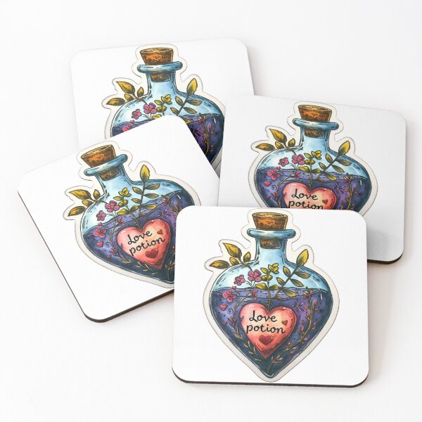 Item preview, Love Potion designed and sold by CrownArtCraft.