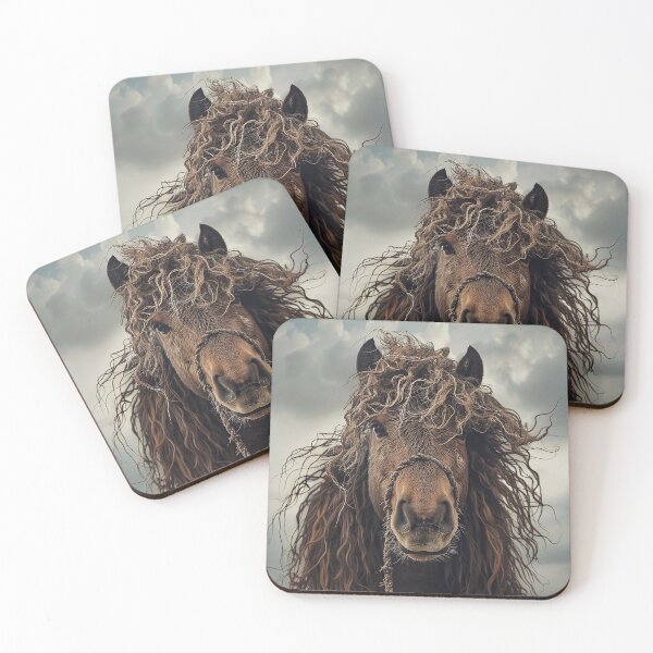 Item preview, Horse  Illustration Art designed and sold by nomiraclehere.