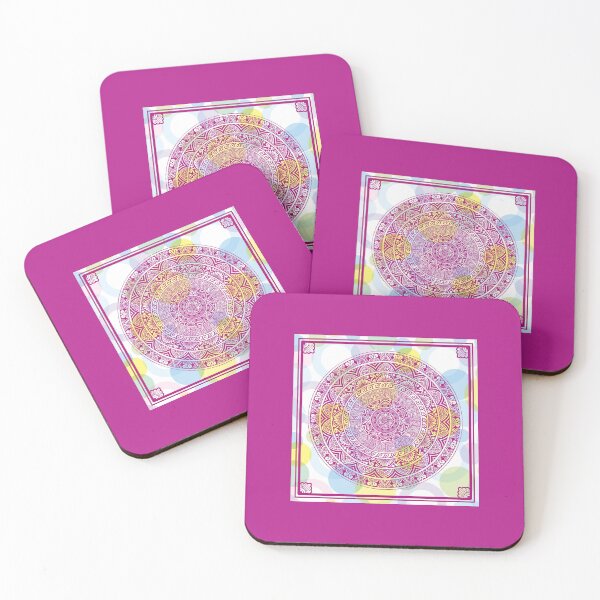 Item preview, Pink mandala designed and sold by Artelligentt.