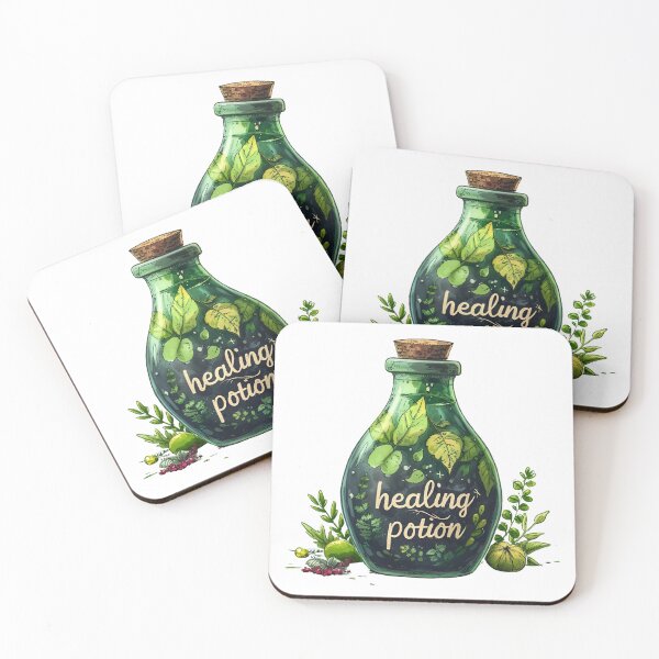 Item preview, Healing Potion designed and sold by CrownArtCraft.