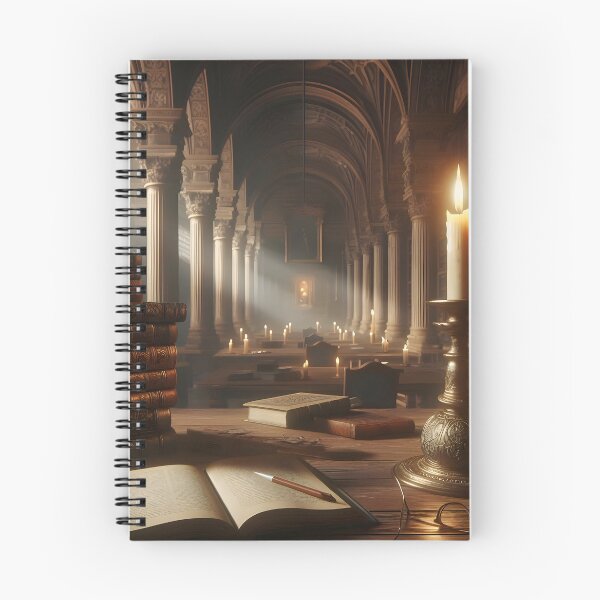 Item preview, Timeless Charm: Ancient Library Design Décor designed and sold by PandaTShirtShop.
