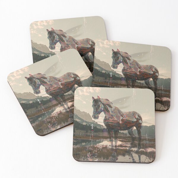 Item preview, Horse  Illustration Art designed and sold by nomiraclehere.