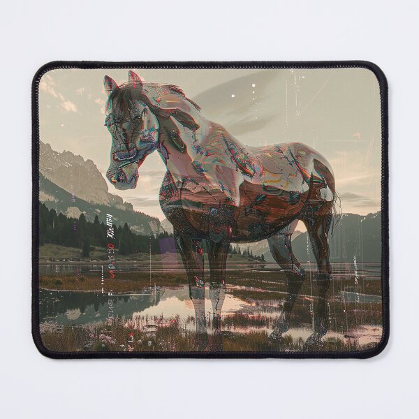 Item preview, Horse  Illustration Art designed and sold by nomiraclehere.