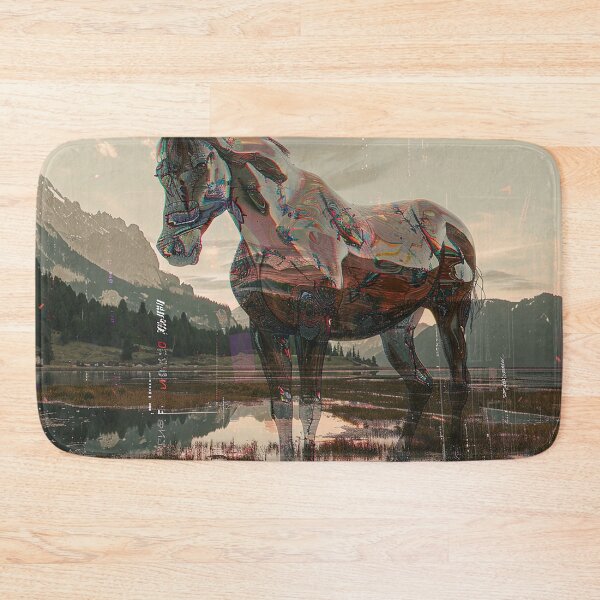 Item preview, Horse  Illustration Art designed and sold by nomiraclehere.