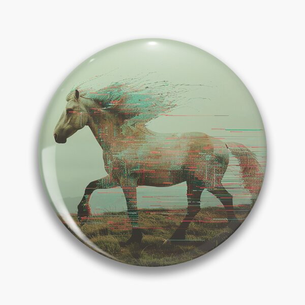Item preview, Horse  Illustration Art designed and sold by nomiraclehere.
