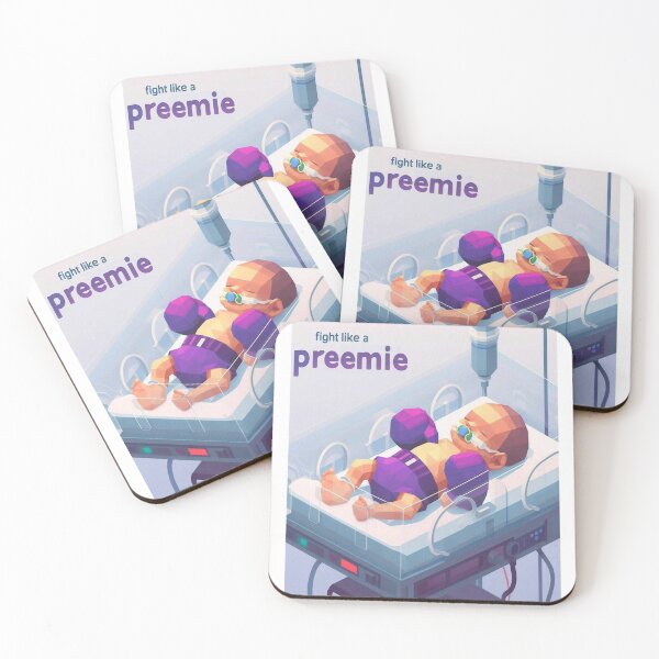 Item preview, Fight like a preemie designed and sold by Vkinsify.