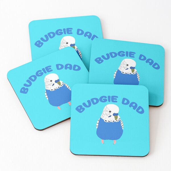 Item preview, Budgie Dad Blue Version designed and sold by TiffinByLK.
