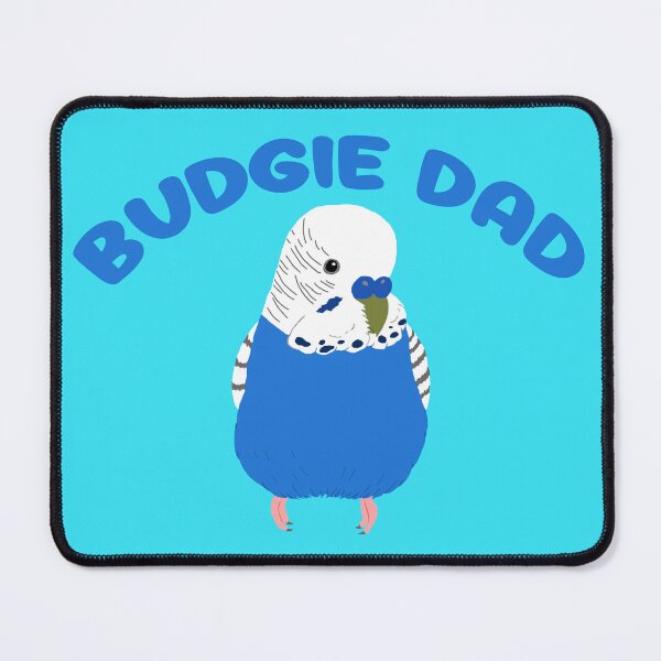 Item preview, Budgie Dad Blue Version designed and sold by TiffinByLK.
