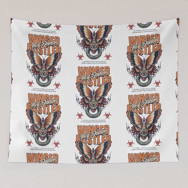 Item preview, Winged Hustler Hug Dealer Snake Butterfly designed and sold by Odetee.