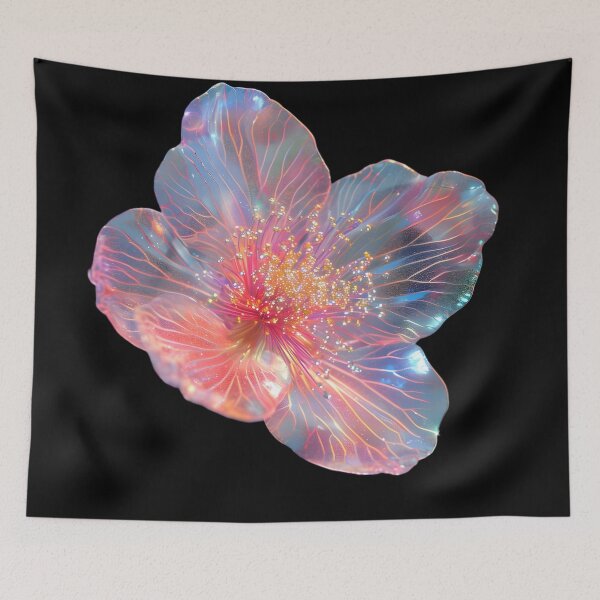 Item preview, Holographic Flora designed and sold by AI-Only Creations.