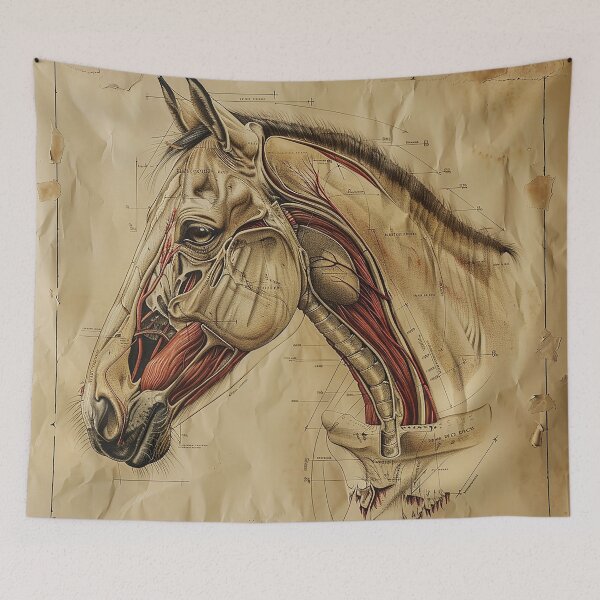 Item preview, Horse  Illustration Art designed and sold by nomiraclehere.