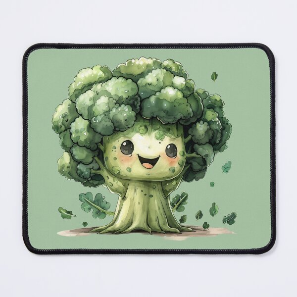 Item preview, Kawaii Broccoli | Cute Vegetable designed and sold by Hiszpanka.