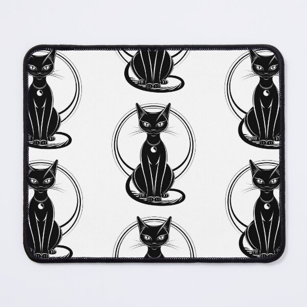 Item preview, Midnight Majesty: Embrace Elegance with Our Sleek Black Cat Design designed and sold by Ignorant-Artist.