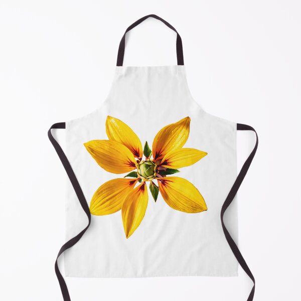 Item preview, Vibrant orange white green Flower Illustration - Botanical Artwork, Sensations of a vibrant spring day designed and sold by yeekazar.
