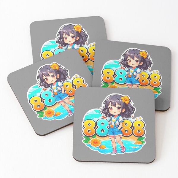 Item preview, Kawaii Anime Girl 88 & 88! designed and sold by Giulivo Store Graphic.