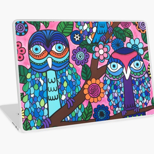 3 Owls Laptop Skin