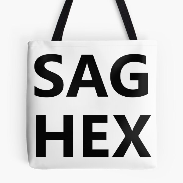 Item preview, SAG HEX (Black Text) designed and sold by SOVLLESS.