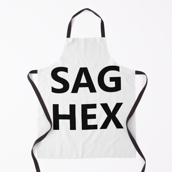 Item preview, SAG HEX (Black Text) designed and sold by SOVLLESS.