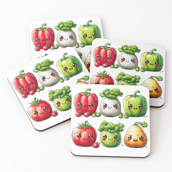 Item preview, Cute Kawaii Vegetable designed and sold by Hiszpanka.