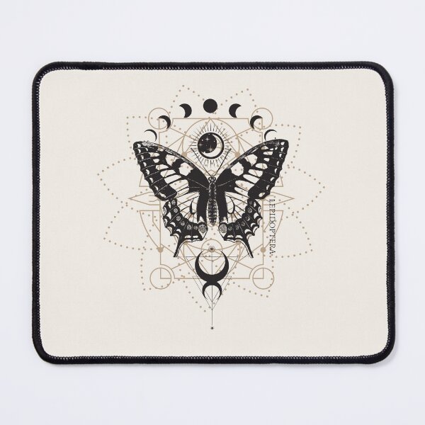 Item preview,  Sacred Geometry celestial insect butterfly  designed and sold by MonochromeEcho.
