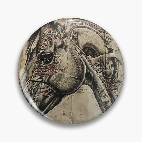 Item preview, Horse  Illustration Art designed and sold by nomiraclehere.