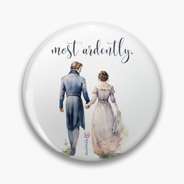 Item preview, Mr Darcy Most Ardently Jane Austen Pride and Prejudice with Elizabeth Bennet designed and sold by RTee27.