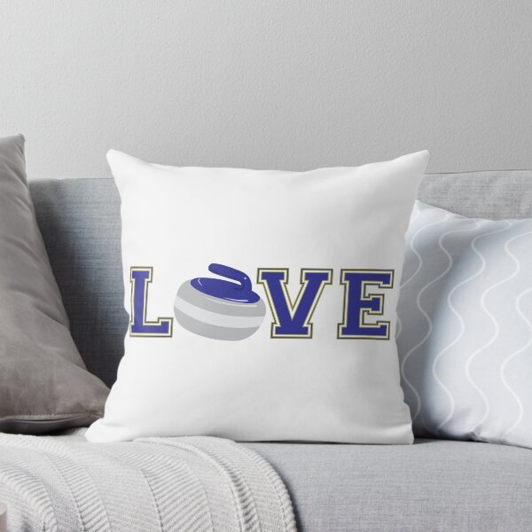 Item preview, Diseño tipográfico Love Curling Varsity Letters designed and sold by CreativeTwins.