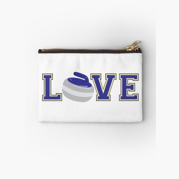 Item preview, Love Curling Varsity Letters Typographic Design designed and sold by CreativeTwins.
