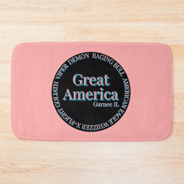 Item preview, Great America roller coaster circle  designed and sold by RollingRC.
