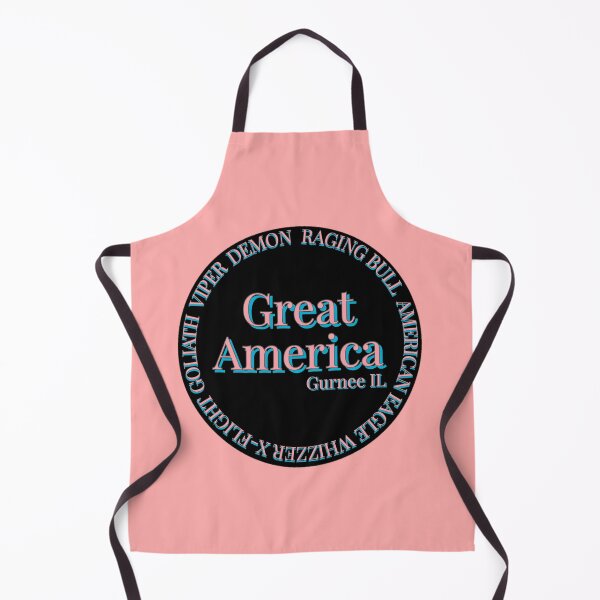 Item preview, Great America roller coaster circle designed and sold by RollingRC.