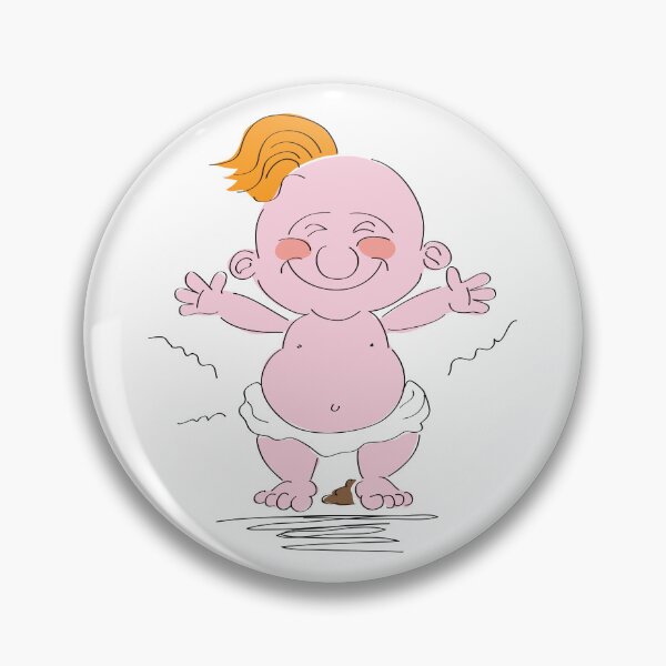 Item preview, New baby poop surprise designed and sold by LostintheLines.