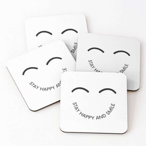 Item preview, Stay happy and smile designed and sold by catcraftss.