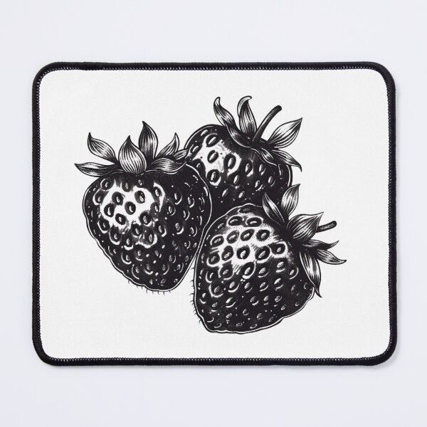 Item preview, Strawberries Dark Coquette designed and sold by Croclair.