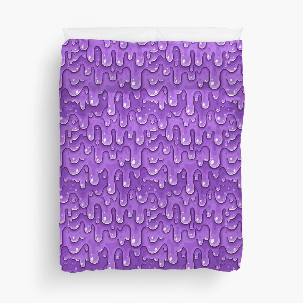 "Purple Slime Pattern" Duvet Cover for Sale by Mawfull Redbubble
