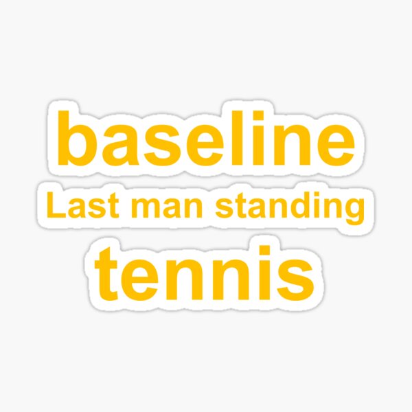 Item preview, Baseline Tennis designed and sold by Faceman96.