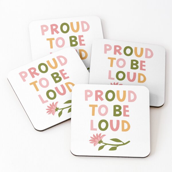 Item preview, Proud to be loud flower power designed and sold by Ema Tudose.