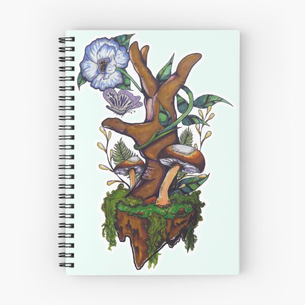 Item preview, Hand of Mother Nature Mushroom and Butterfly Edition designed and sold by UB Draws.